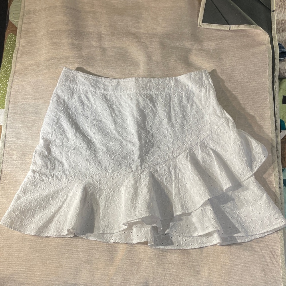 Lilly Pulitzer White Eyelet Skirt